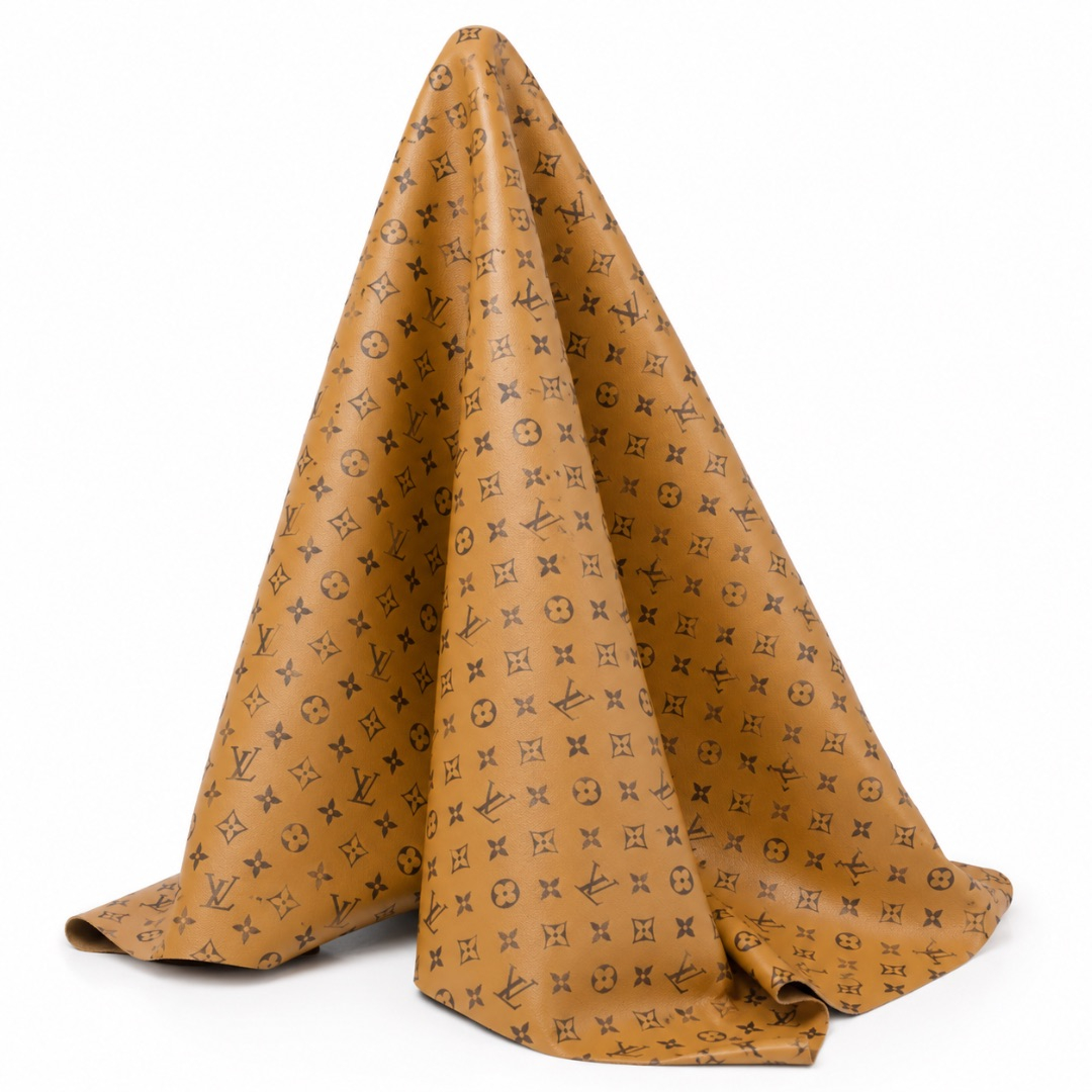Embossed Signature Monogram Fashion Leather Sheet